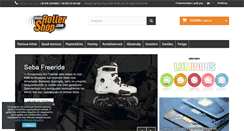 Desktop Screenshot of inlinerollershop.com